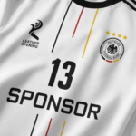Custom White Football Jersey – Personalised Soccer Shirt | Custom Team Kit with Logos, Names & Numbers | Premium Sublimated Sportswear - Image 3
