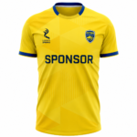 Custom Yellow Football Jersey – Personalised Soccer Shirt | Custom Team Kit with Logos, Names & Numbers | Premium Performance Sportswear