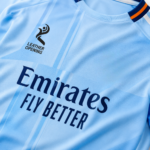 Custom Sky Blue Football Jersey – Personalised Soccer Shirt | Custom Colours, Logos, Names & Team Design | Premium Sportswear - Image 3