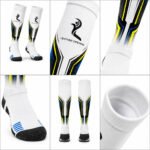 Custom Football Socks | Personalised Soccer Team Socks with Club Logo, Player Name, Number & Colours - Image 3