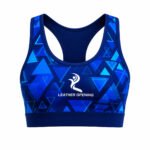 Personalised Women's Sports Bra | Custom Team Sports Bra with Logo, Name, Number & Sublimated Design