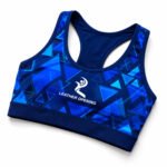 Personalised Women's Sports Bra | Custom Team Sports Bra with Logo, Name, Number & Sublimated Design - Image 2