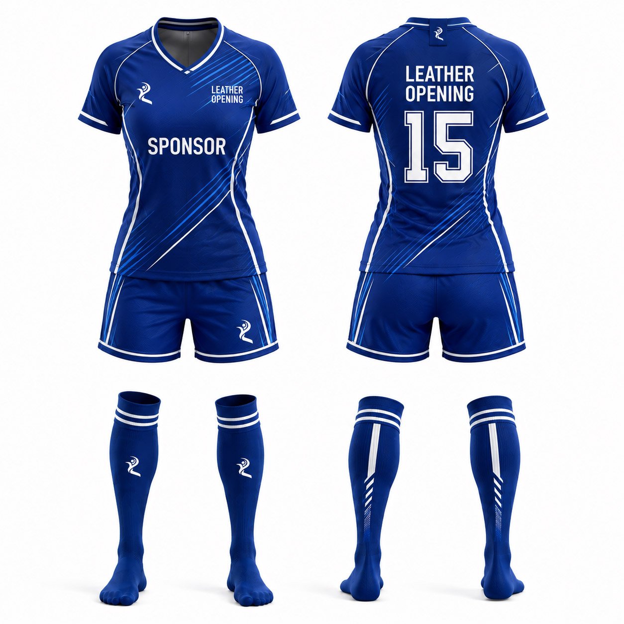 Soccer Uniform 12 Post 1.jpg Custom Women's Football Uniform | Personalised Soccer Jersey, Shorts & Socks for Teams - Image 1