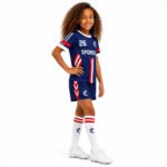 Personalised Girls Soccer Uniform | Custom Youth Football Jersey, Shorts & Socks with Team Design - Image 4