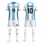 Custom Football Kit | Personalised Soccer Jersey, Shorts & Socks with Team Logo, Player Name & Sponsor