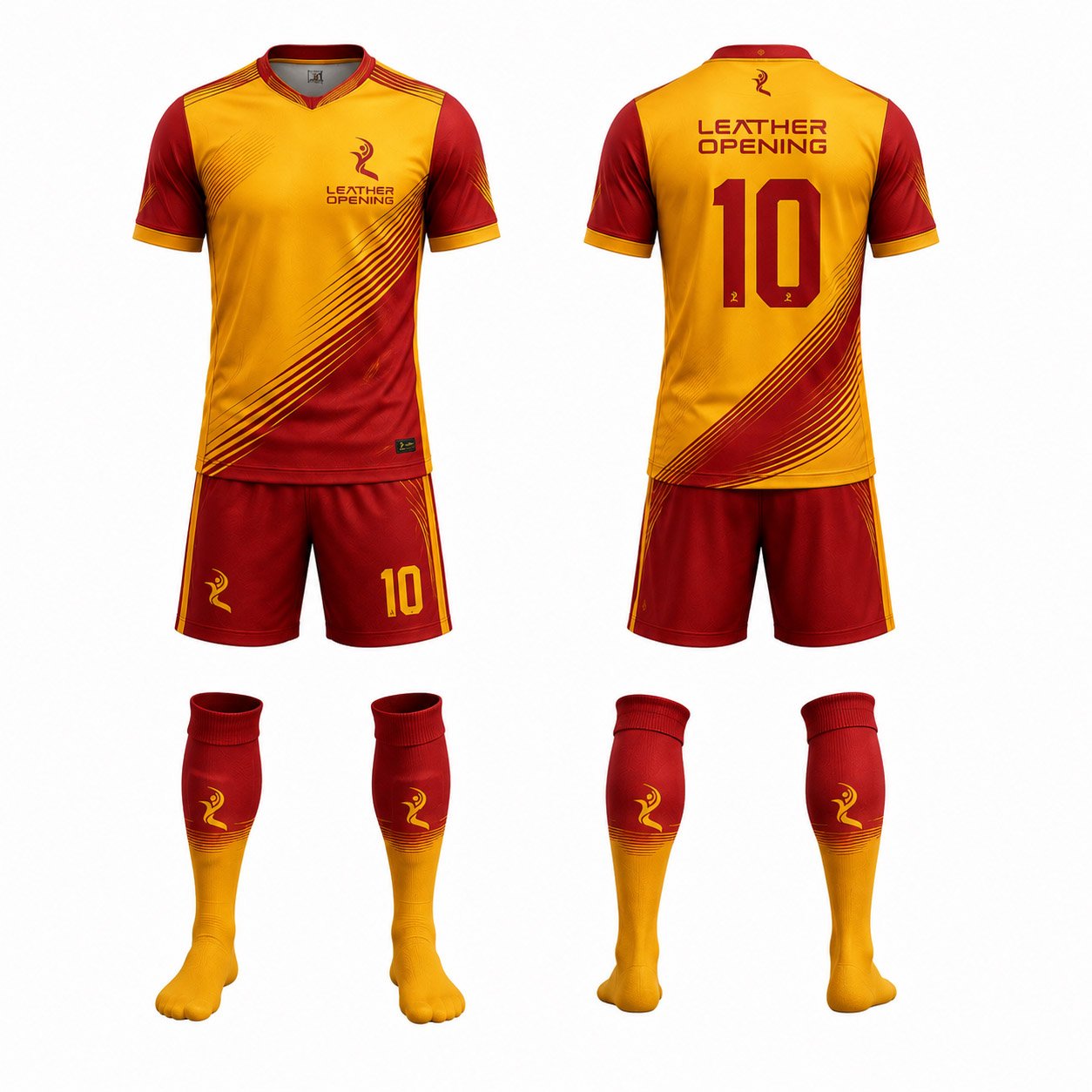 Soccer Uniform 7 Post 1.jpg Custom Men's Football Kit | Personalised Soccer Kit with Jersey, Shorts & Team Design - Image 1