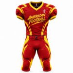Custom American Football Uniform | Personalised Football Jersey & Pants with Team Logo, Name, Number & Colours