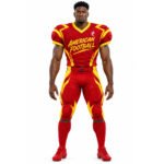 Custom American Football Uniform | Personalised Football Jersey & Pants with Team Logo, Name, Number & Colours - Image 6