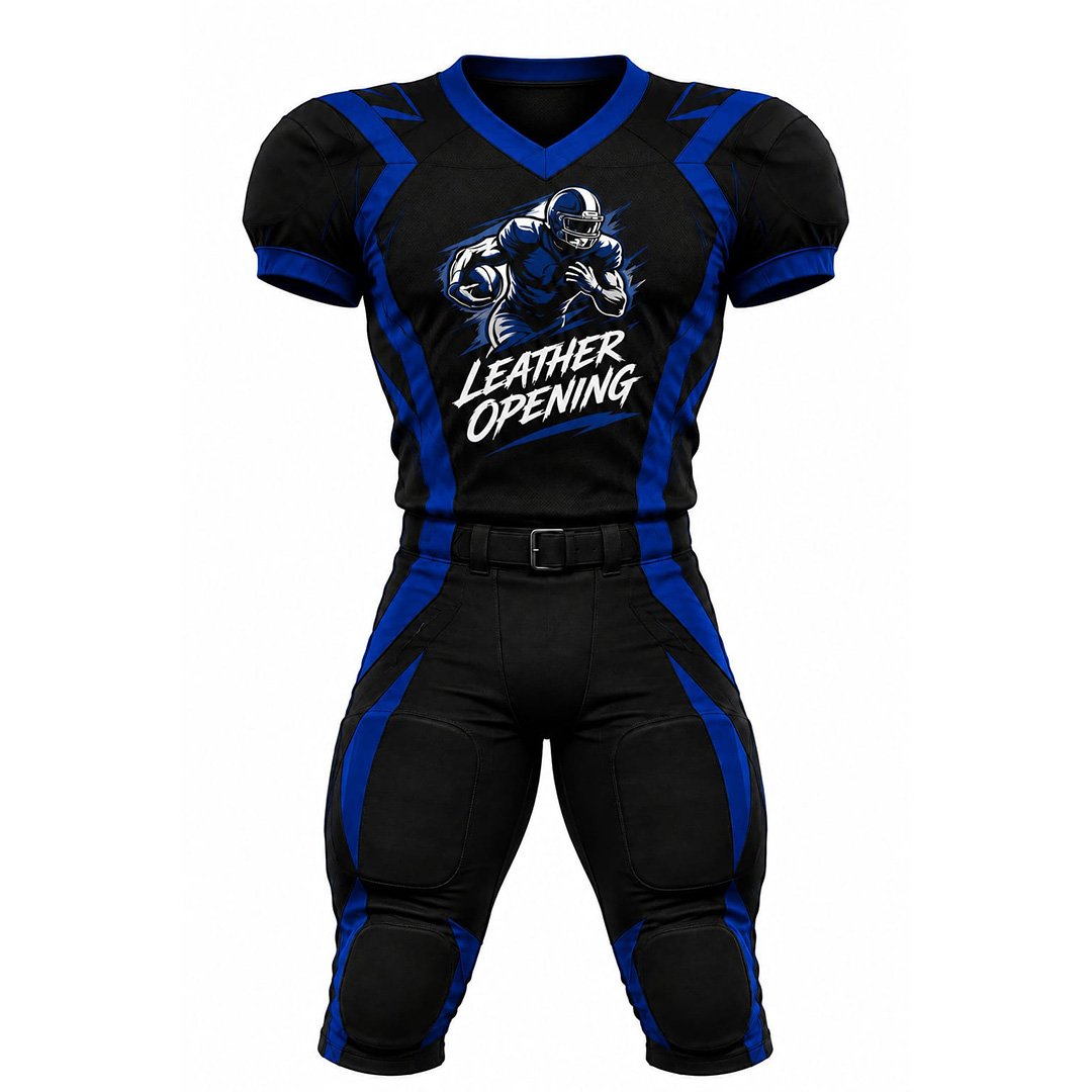 AMERICAN UNIFORM 2 SHOOT 1.jpg Custom Men's American Football Uniform | Personalised Jersey & Pants with Team Logo, Name, Number & Sponsor - Image 1