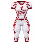 Custom Women's American Football Uniform | Personalised Jersey & Pants with Team Logo, Name, Number & Sponsor