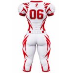 Custom Women's American Football Uniform | Personalised Jersey & Pants with Team Logo, Name, Number & Sponsor - Image 2