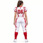 Custom Women's American Football Uniform | Personalised Jersey & Pants with Team Logo, Name, Number & Sponsor - Image 3