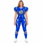 Custom Women's American Football Uniform | Personalised Team Jersey & Pants with Name, Number, Logo & Sponsor - Image 6