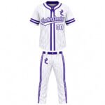 Men's Custom Baseball Uniform | Personalised Baseball Jersey & Pants with Team Logo, Name & Number