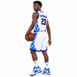 Men's Custom Basketball Uniform | Personalised Basketball Jersey & Shorts with Team Logo, Name & Number - Image 4
