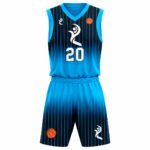 Women's Basketball Kit Set | Custom Team Vests & Shorts with Personalised Names and Numbers