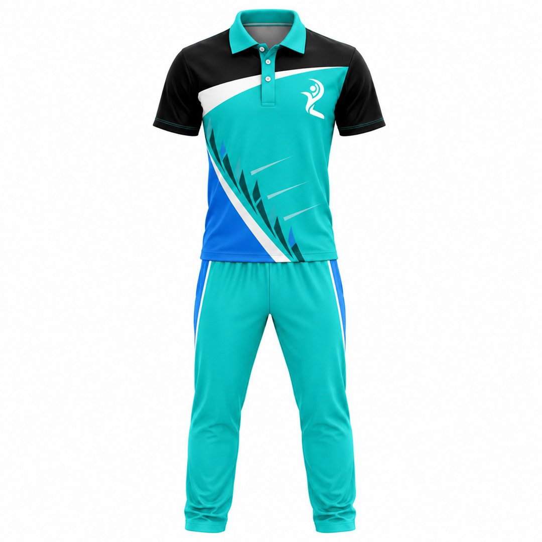 CRICKET UNIFORM 3 SHOOT 1.jpg Men's Cricket Uniform Set | Custom Cricket Jersey & Pants with Team Branding - Image 1